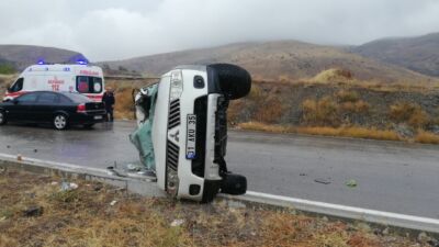 Malatya'nın Darende ilçesi mevkiinde, Malatya-Kayseri Karayolu üzerinde tek taraflı bir