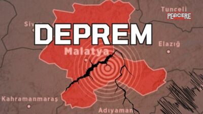 Malatya'nın Yeşilyurt ilçesinde akşam saatlerinde meydana gelen 2.9 büyüklüğündeki deprem,