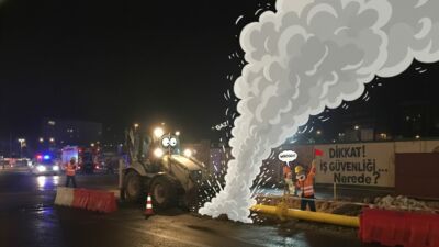 Malatya Valiliği yakınında yaşanan doğalgaz borusu patlaması, altyapı çalışmalarındaki dikkatsizliği