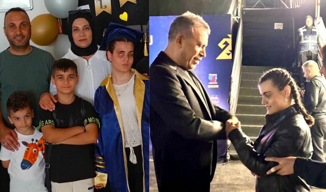 Malatya'da yaşayan görme engelli öğrenci İmranur Ercan, 'mucize dolu' olarak