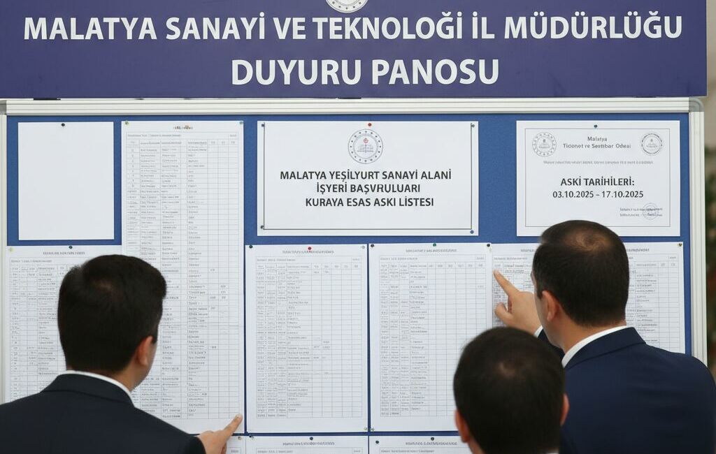 7225 sayılı Cumhurbaşkanı Kararı ile kurulan Malatya Yeşilyurt Sanayi Alanı'nda