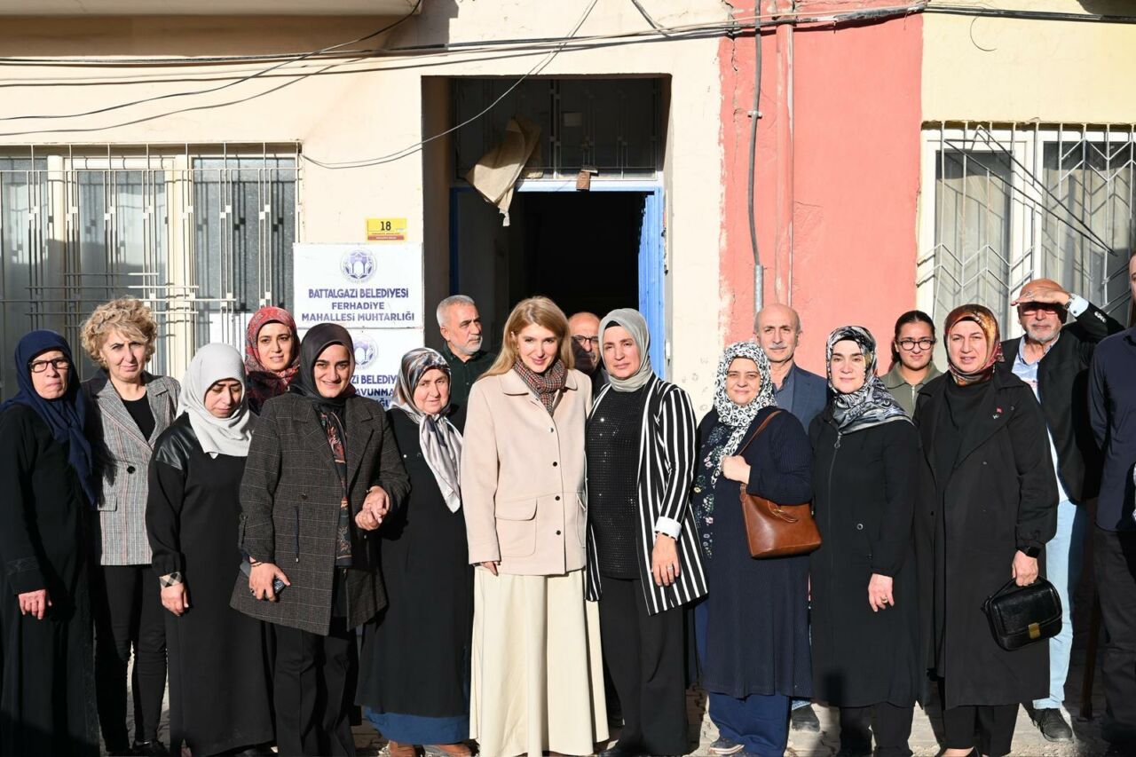 AK Parti Malatya Milletvekili İnanç Siraç Kara Ölmeztoprak, Battalgazi Ferhadiye'de