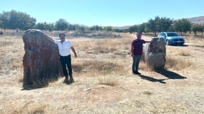 Darende Yeniköy Mahallesi'nde bulunan ve 'ovanın sessiz bekçileri' olarak anılan
