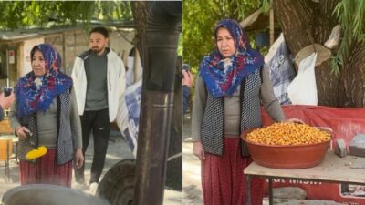 6 Şubat depreminde evi yıkılan Aynur Gündoğdu, Malatya Darende Ulupınar'da