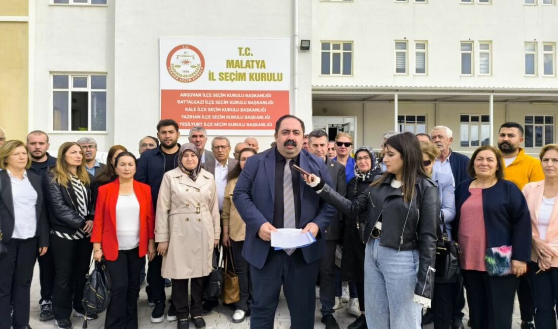 CHP Malatya İl Başkanı Barış Yıldız, yeniden göreve gelmelerinin ardından