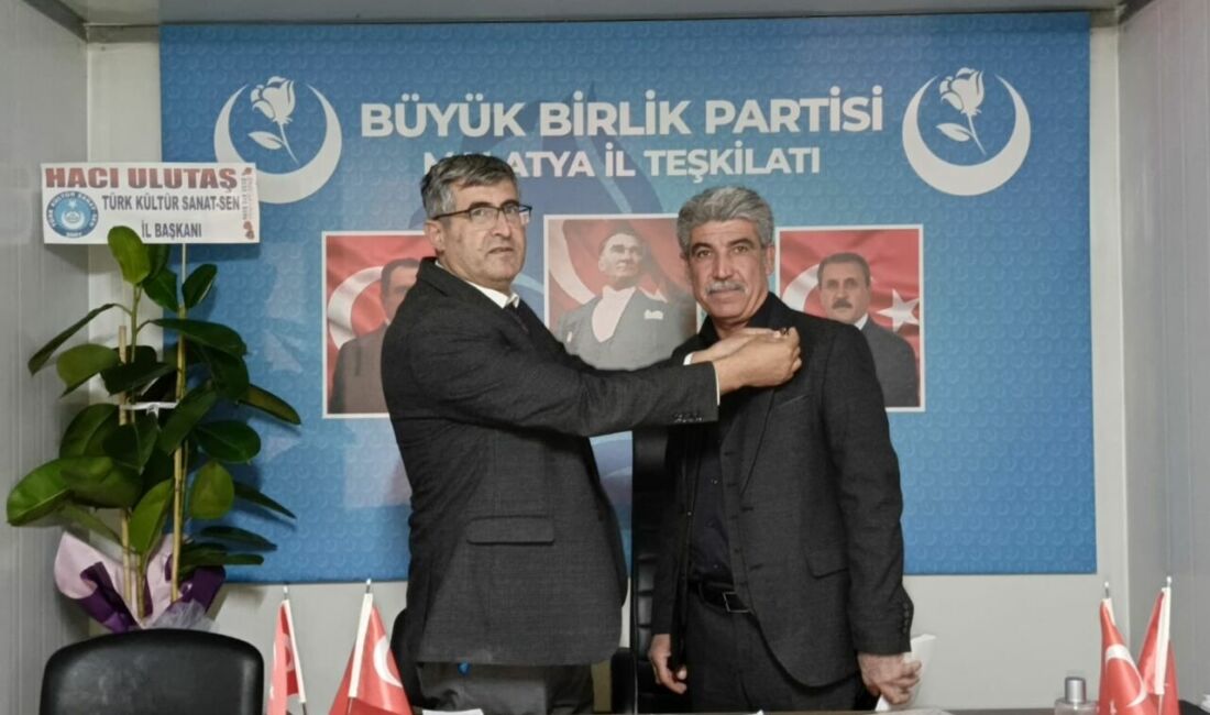 Büyük Birlik Partisi (BBP) Malatya teşkilatlarında değişim rüzgarları esiyor. Malatya
