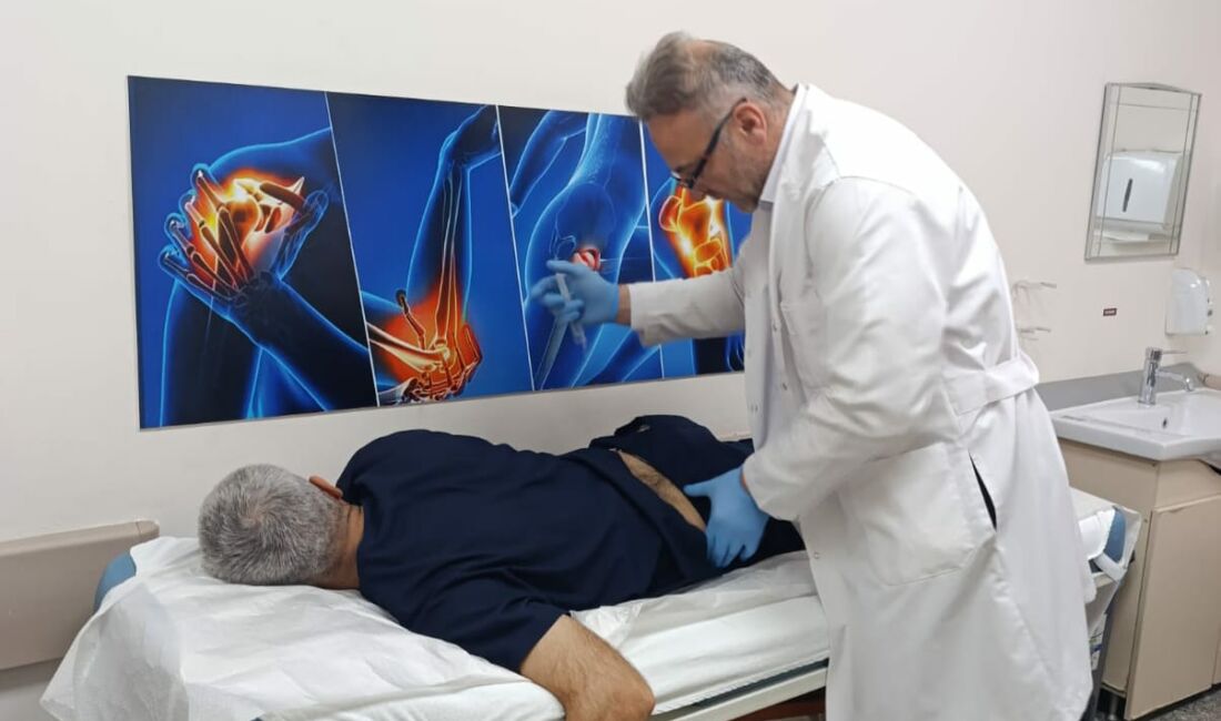 Malatya'da görev yapan Ortopedi ve Travmatoloji Uzmanı Doç. Dr. Serkan