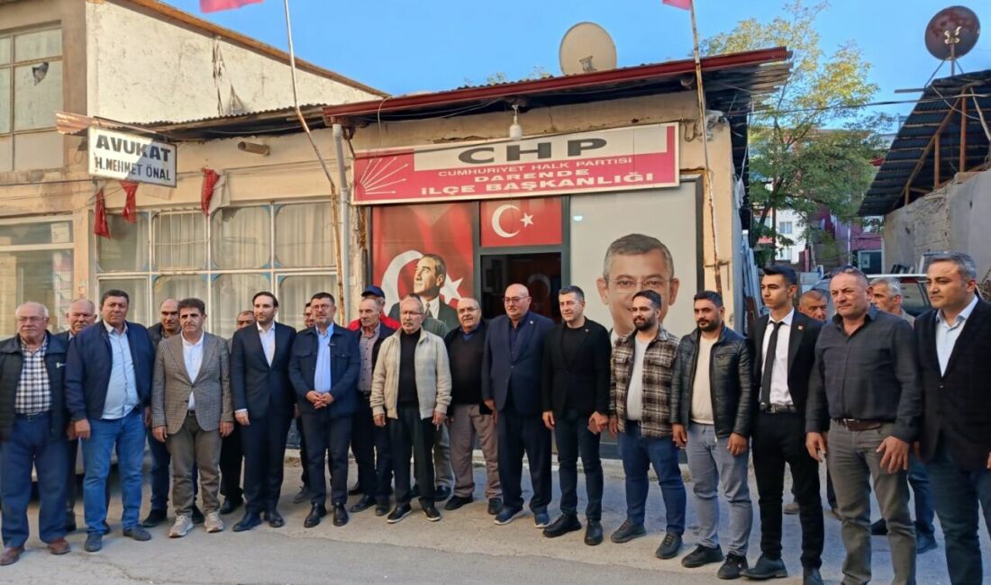 CHP Malatya Milletvekili Veli Ağbaba ve aslen Darendeli olan Adana