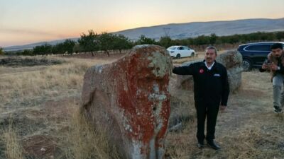 Darende Belediye Başkanı Alican Bozkurt, M.Ö. 1000'li yıllara ait olan