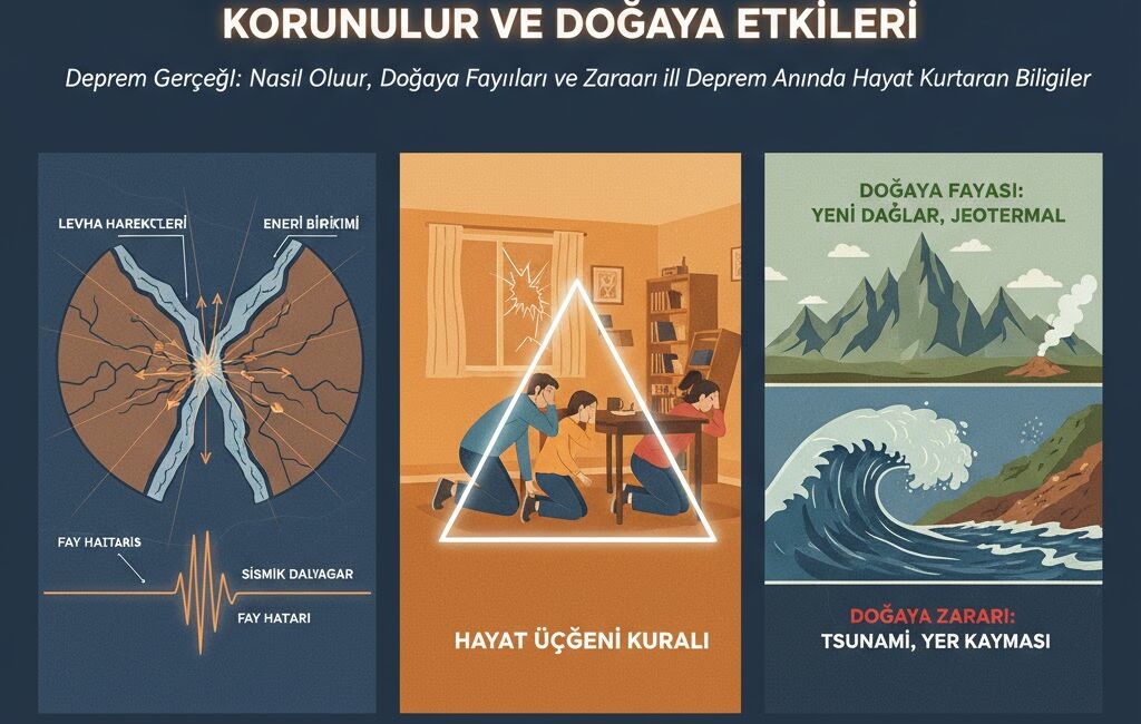  Dünya'nın derinliklerinde saklı enerji, deprem olarak yüzeye çıkıyor. Peki,