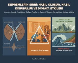  Dünya'nın derinliklerinde saklı enerji, deprem olarak yüzeye çıkıyor. Peki,