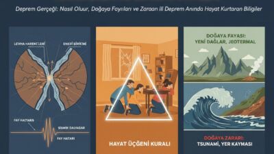 Dünya'nın derinliklerinde saklı enerji, deprem olarak yüzeye çıkıyor. Peki,