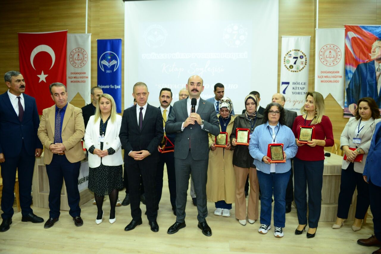 Malatya Doğanşehir Fen Lisesi koordinatörlüğündeki "7 Bölge 7 Kitap 7