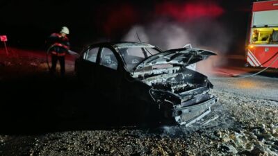 Malatya’nın Çelikhan yolu üzeri Kozluk Mahallesi mevkiinde seyir halindeki bir