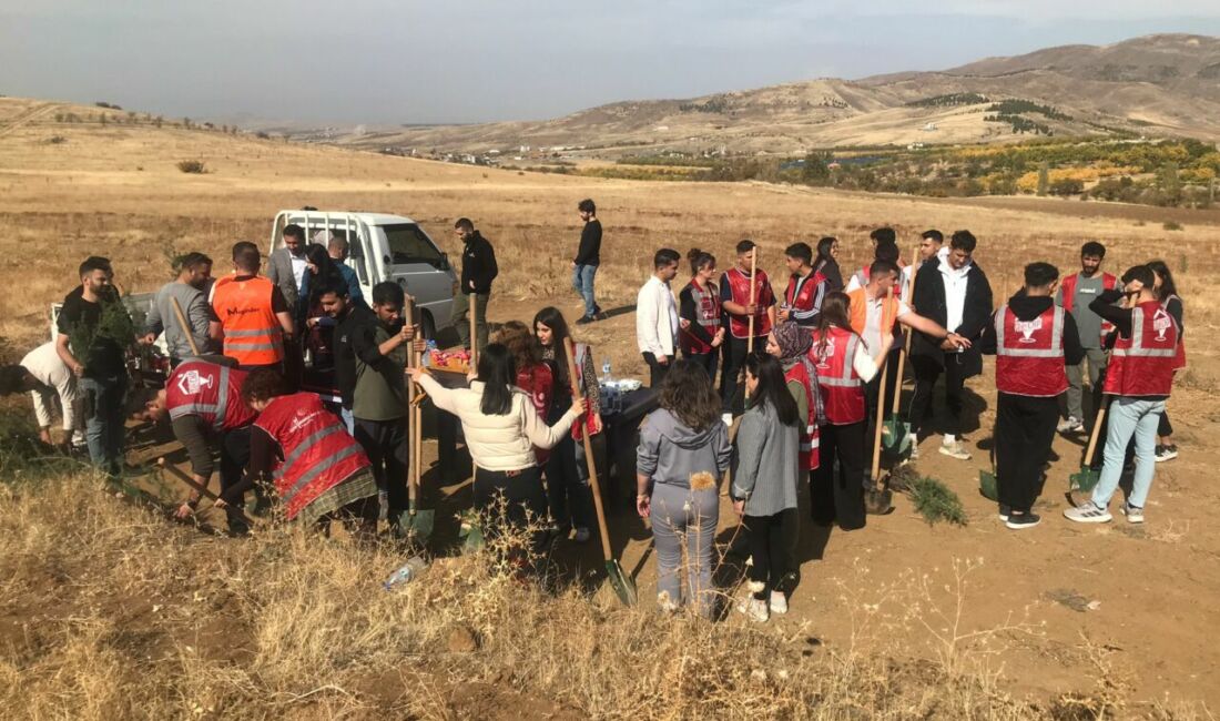 Malatya’da Genç MAGİNDER öncülüğünde hayata geçirilen “Birlik Ormanı” projesi kapsamında