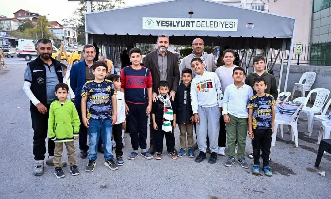 Malatya Gedik Mahallesi’nde düzenlenen kermesten elde edilen tüm gelirler Filistinli