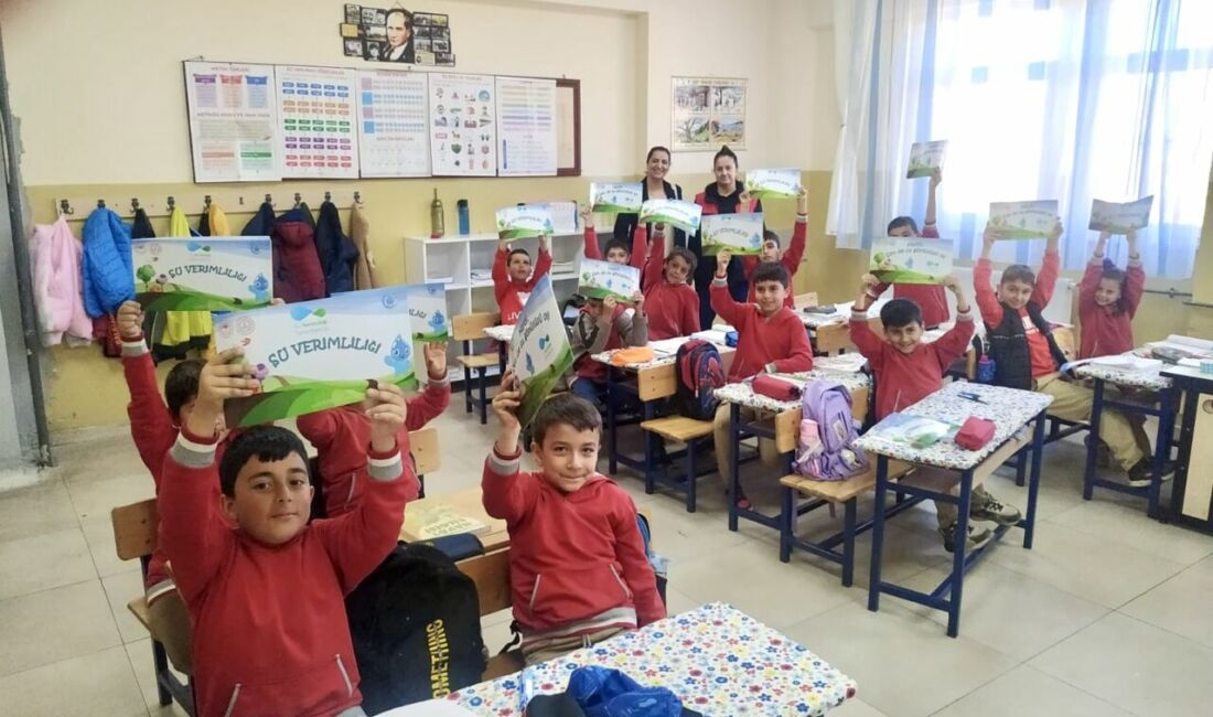 Malatya’nın Kale ve Doğanşehir ilçelerinde ilkokul öğrencilerine yönelik “Su Verimliliği