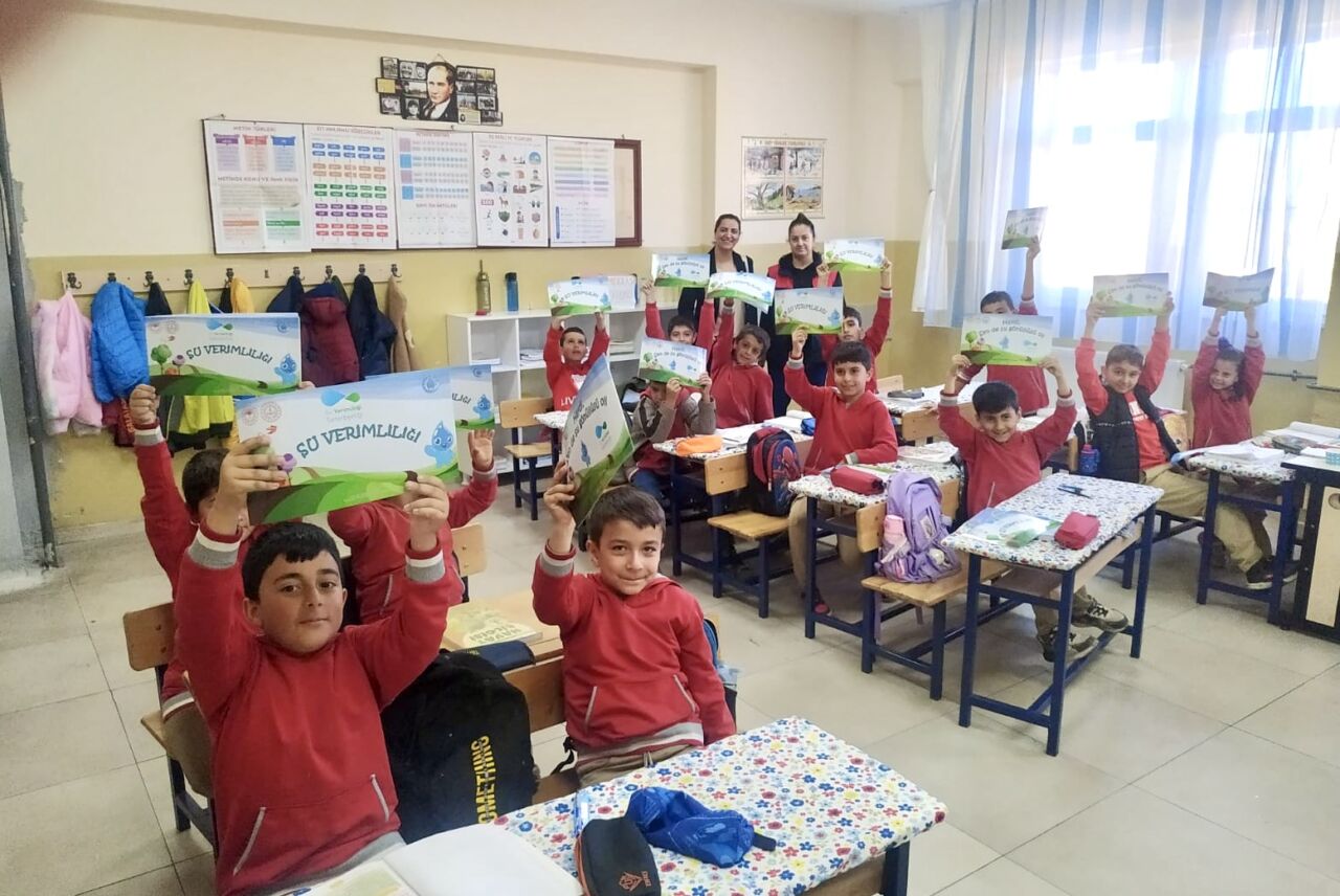 Malatya’nın Kale ve Doğanşehir ilçelerinde ilkokul öğrencilerine yönelik “Su Verimliliği