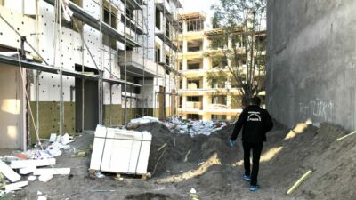 Malatya’da son günlerde artan inşaat kazalarına bir yenisi daha eklendi.
