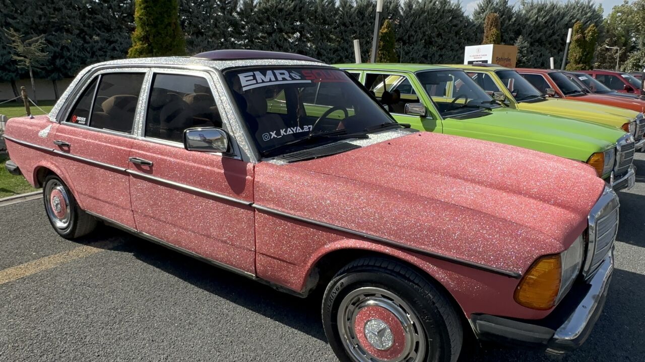 Malatya Büyükşehir Belediyesi'nin desteklediği "2. Klasik Mercedes Buluşması", Türkiye'nin dört