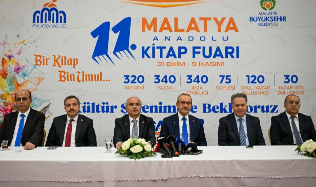Malatya Valiliği ve Büyükşehir Belediyesi iş birliğiyle, "Bir Kitap, Bin