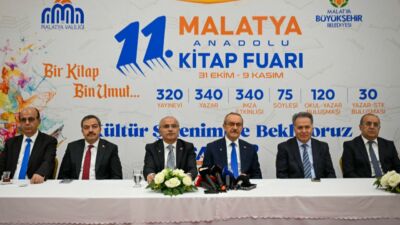 Malatya Valiliği ve Büyükşehir Belediyesi iş birliğiyle, "Bir Kitap, Bin