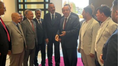  KKTC Cumhurbaşkanı Ersin Tatar, Türkiye Tüm Emlak Müşavirleri Federasyonu