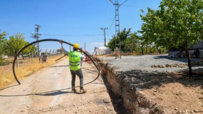 Özal Mahallesi’ne 25 KM Yeni Su Hattı: Su Sorunu Tarihe Karışıyor Malatya Büyükşehir Belediyesi MASKİ Genel Müdürlüğü, Yeşilyurt ilçesi Özal Mahallesi'nin