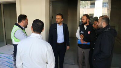 MÜSİAD Malatya Şube Başkanı Yunus Akçin, beraberindeki heyetle Akpınar, Bakırcılar