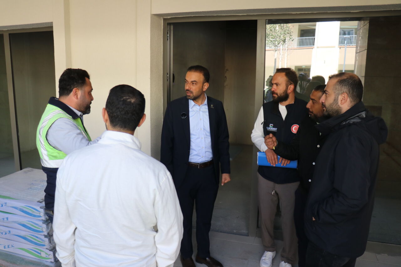 MÜSİAD Malatya Şube Başkanı Yunus Akçin, beraberindeki heyetle Akpınar, Bakırcılar