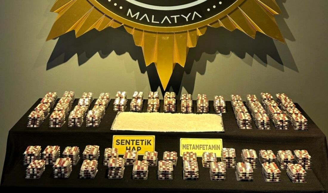 Malatya Narkotik ekiplerince uyuşturucu satıcılarına yönelik düzenlenen kapsamlı operasyonda, aralarında