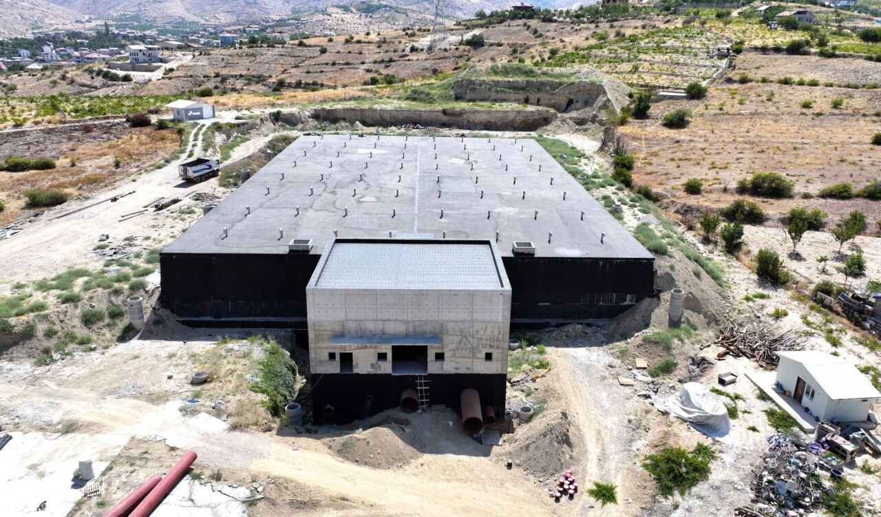 DSİ tarafından yürütülen Malatya İçmesuyu İsale Hattı 1. Kısım projesinde