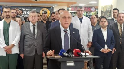Malatya İnönü Üniversitesi Turgut Özal Tıp Merkezi’nde bir hekimin hasta