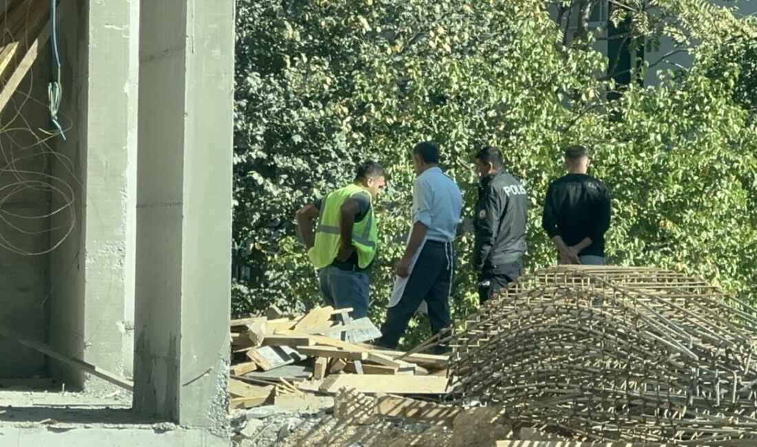 Malatya’nın Yeşilyurt ilçesinde yapımı devam eden TOKİ rezerv alan inşaatında