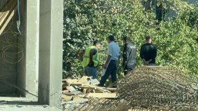Malatya’nın Yeşilyurt ilçesinde yapımı devam eden TOKİ rezerv alan inşaatında