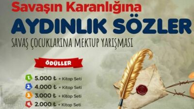 Yeşilyurt Belediyesi, dünyanın farklı ülkelerinde yaşanan savaşların mağdur ettiği çocukların