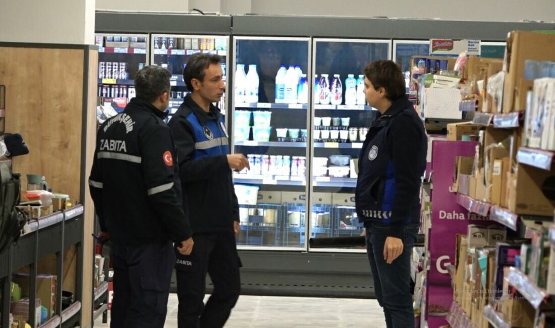 Malatya Büyükşehir Belediyesi zabıta ekipleri, mevzuata aykırı faaliyet gösteren iş