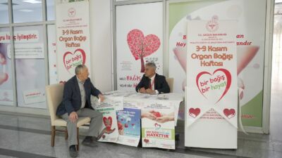 3–9 Kasım Organ Bağışı Haftası kapsamında Malatya Eğitim ve Araştırma