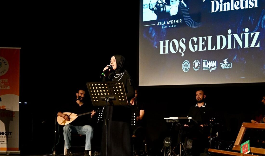 Yeşilyurt Kent Konseyi tarafından düzenlenen ve şair-yazar Ayla Aydemir’in konuk