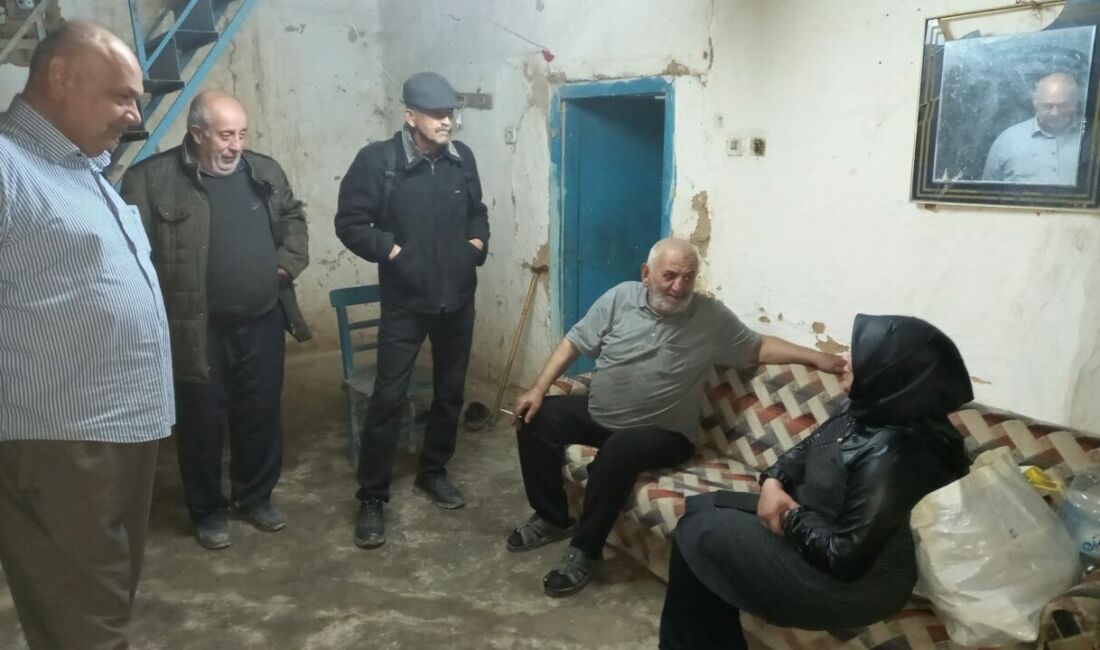 Malatya'da depremde evi ağır hasar alan 6 Şubat depremzedesi Hüseyin