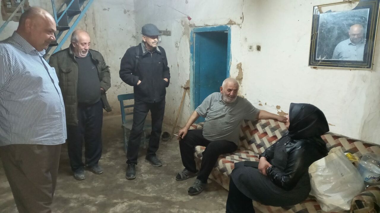 Malatya'da depremde evi ağır hasar alan 6 Şubat depremzedesi Hüseyin