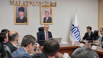 Malatya’da devam eden okul yatırımlarının son durumunun ele alındığı “Okul