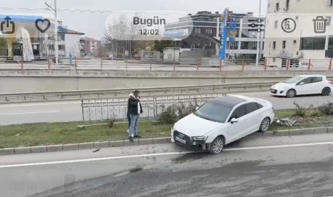 Malatya’da aynı yönde seyir halinde olan iki aracın çarpışması sonucu