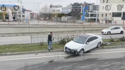 Malatya’da aynı yönde seyir halinde olan iki aracın çarpışması sonucu