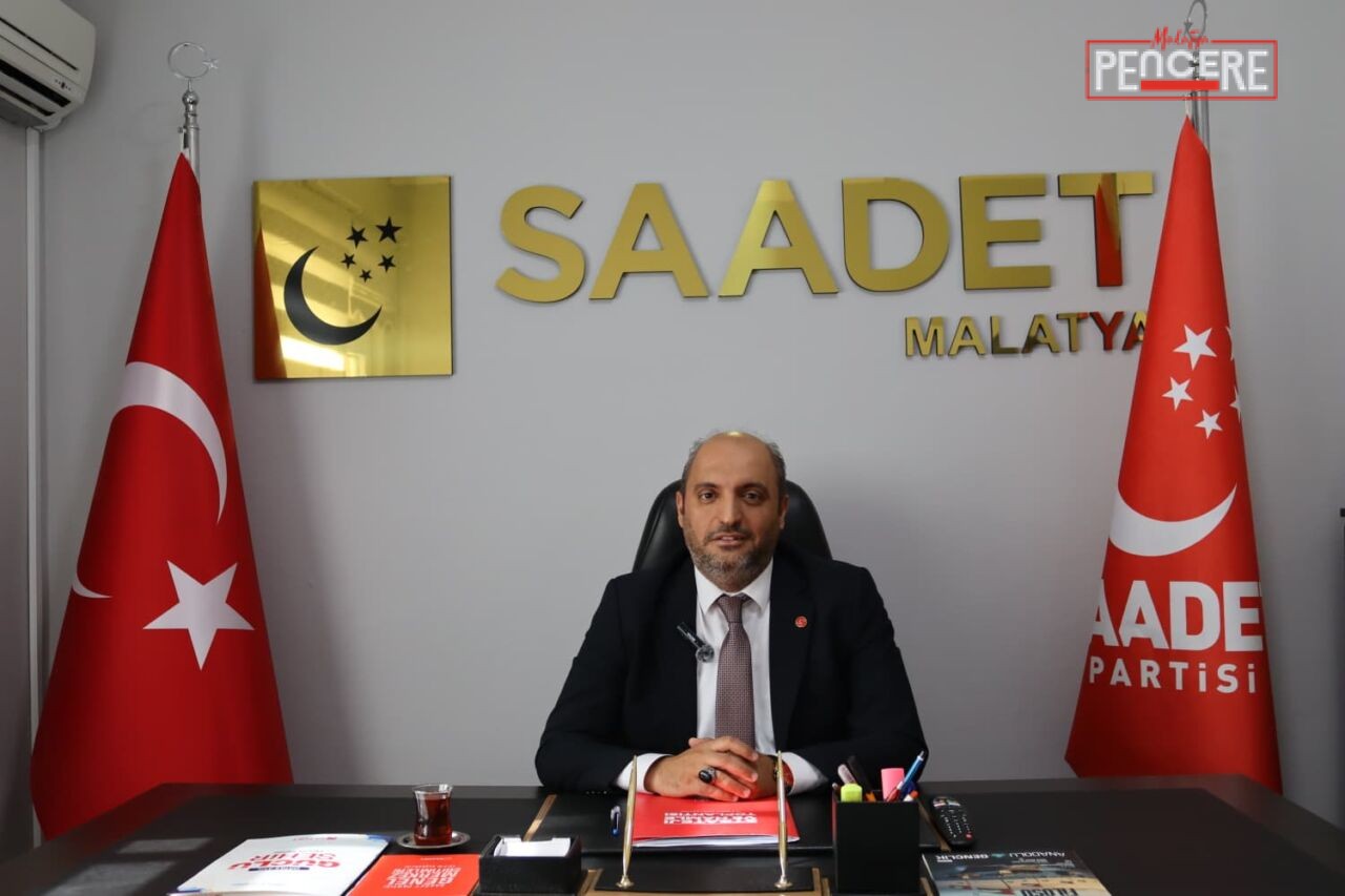 Saadet Partisi Malatya il başkanı Av.Hamza Paşahan, Ramazan ayı dolayısıyla