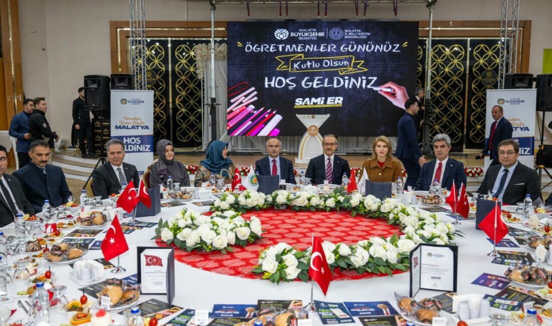 Malatya Büyükşehir Belediye Başkanı Sami Er, 24 Kasım Öğretmenler Günü