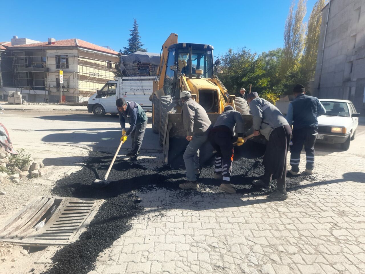 Malatya’nın Doğanşehir ilçesinde Belediye Başkanı Mehmet Bayram liderliğindeki ekipler, ilçe