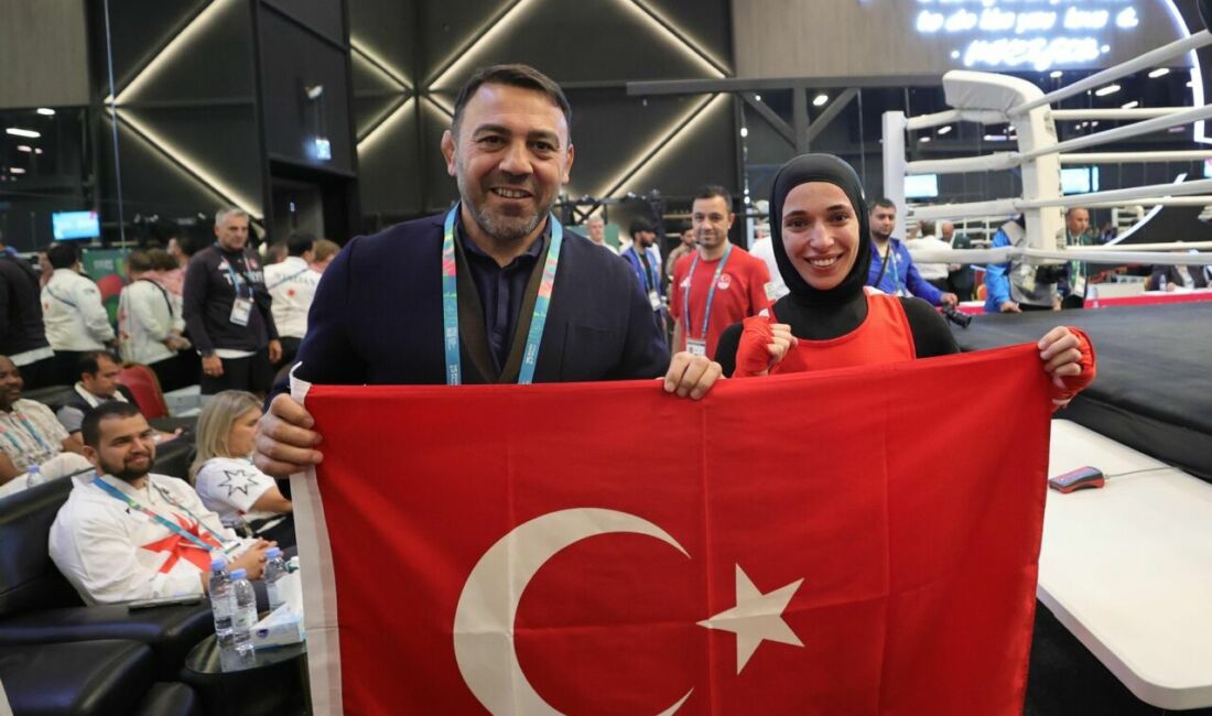 Milli boksör Rabia Topuz, Riyad'da düzenlenen 6. İslami Dayanışma Oyunları'nda