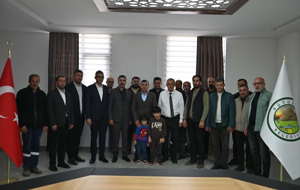 Pütürge Belediye Başkanı Mikail Sülük, Hizmet-İş Sendikası Malatya Şube Başkanı