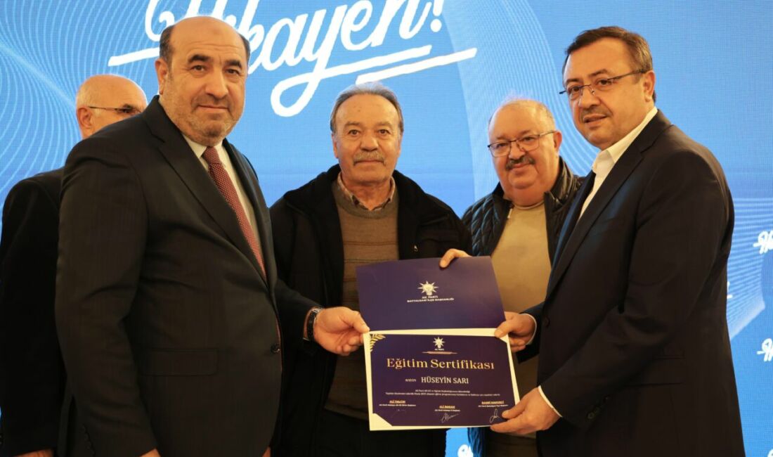AK Parti Battalgazi İlçe Başkanlığı'nın hayata geçirdiği "Teşkilat Akademisi Battalgazi"